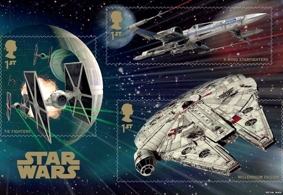 Star Wars stamps