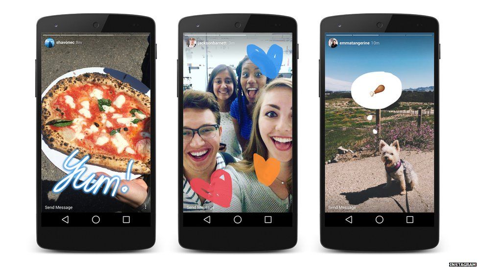 Instagram's new stories feature
