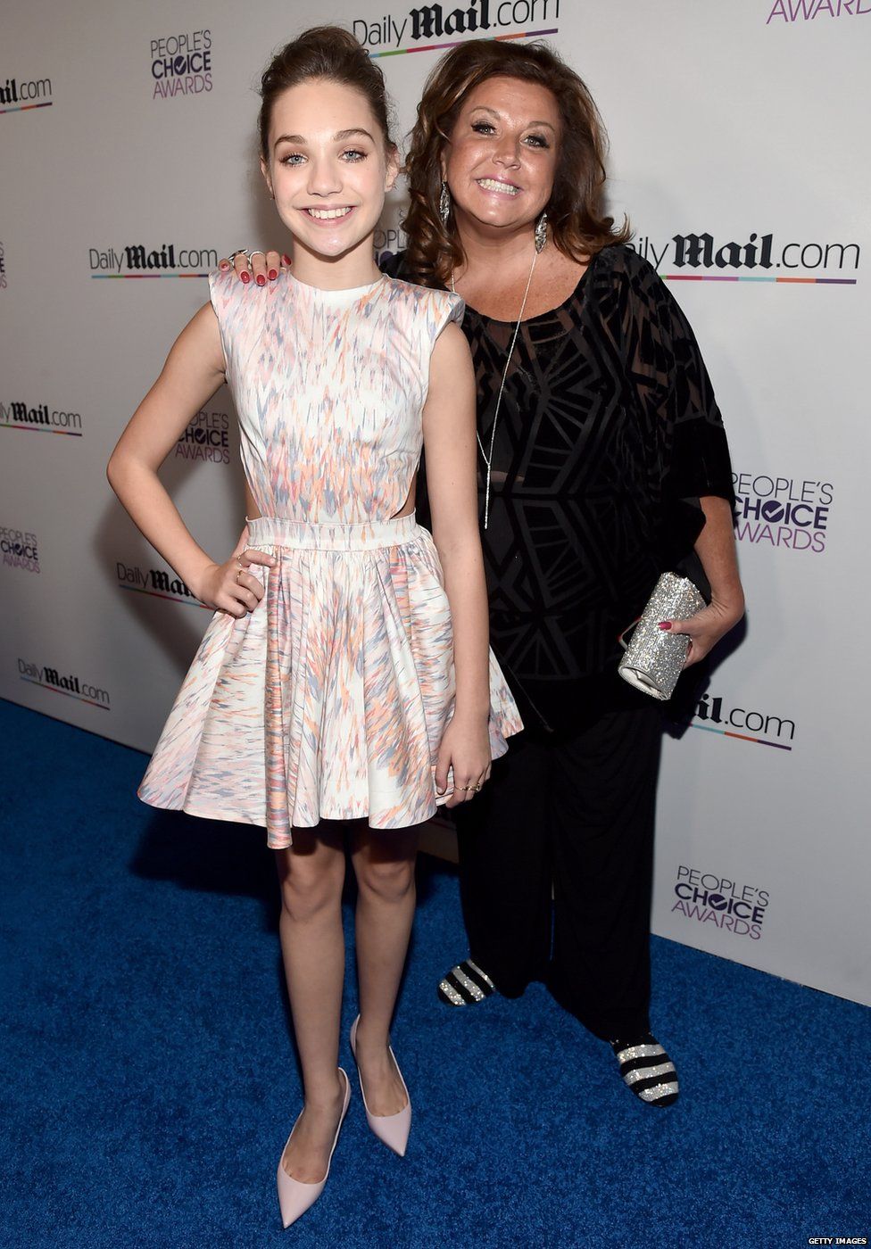 Maddie Ziegler and Abby Lee Miller