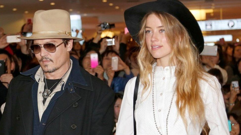 Johnny Depp and Amber Heard