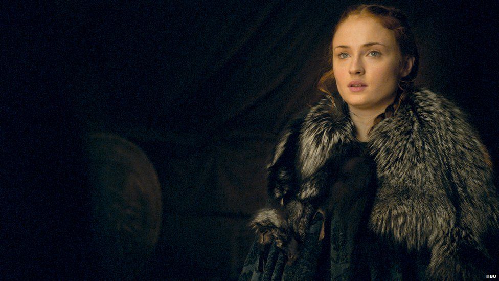 Sophie Turner as Sansa Stark