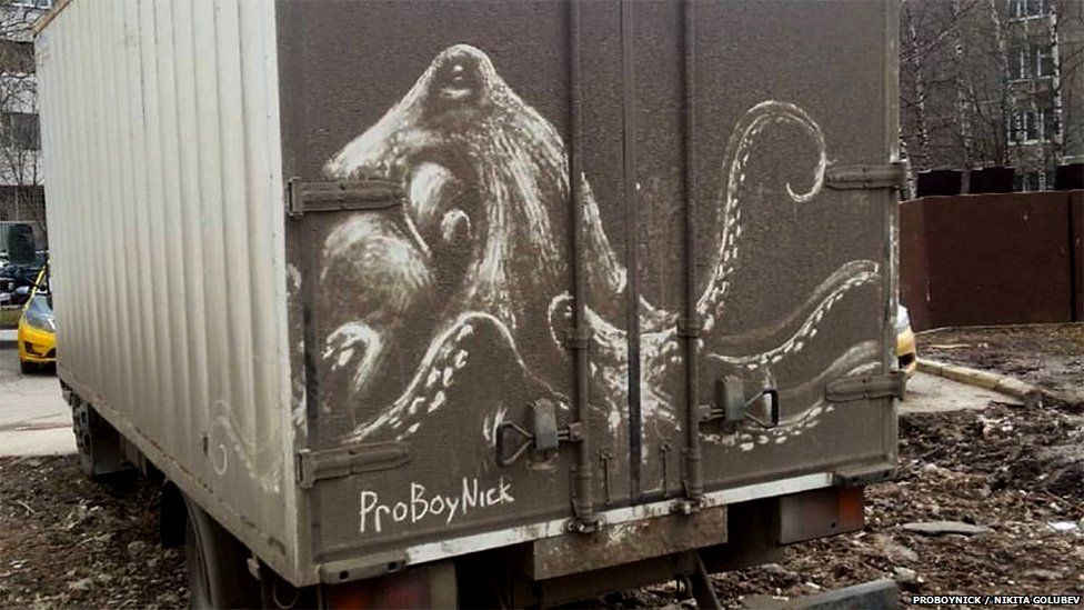 Image result for Nikita Golubev Turns Dirty Cars Into Works of Art