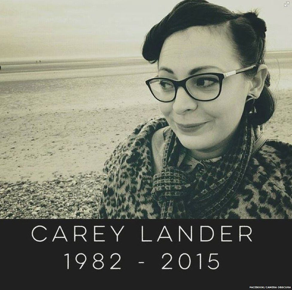 Carey Lander Facebook tribute