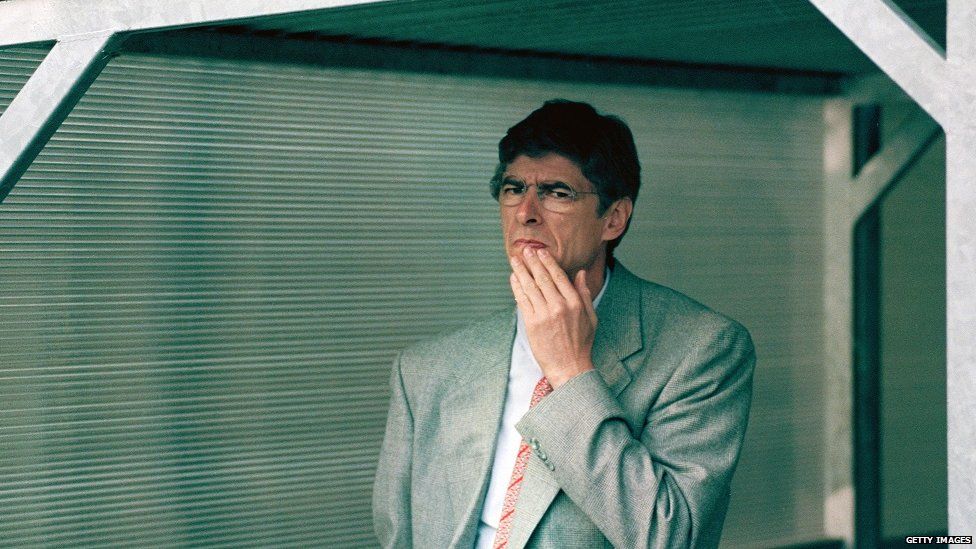 Arsene Wenger in 1996