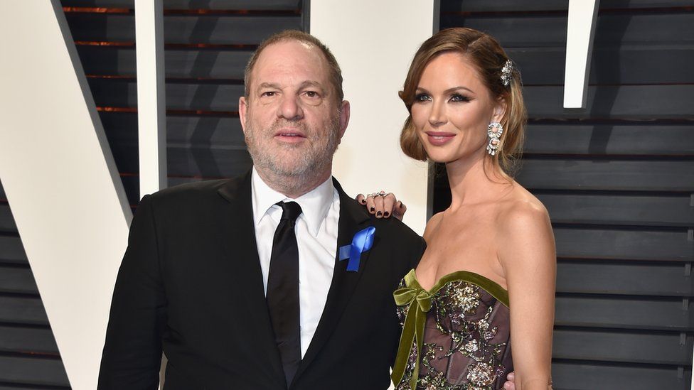 Harvey Weinstein and Georgina Chapman