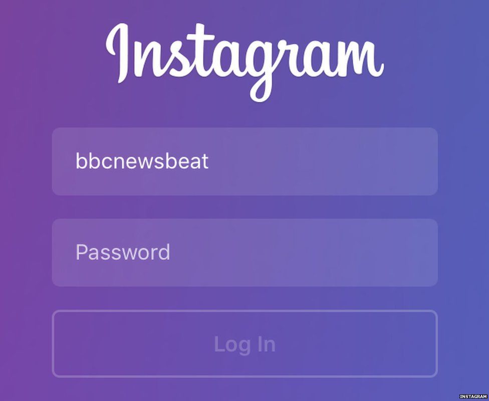 instagram no log in