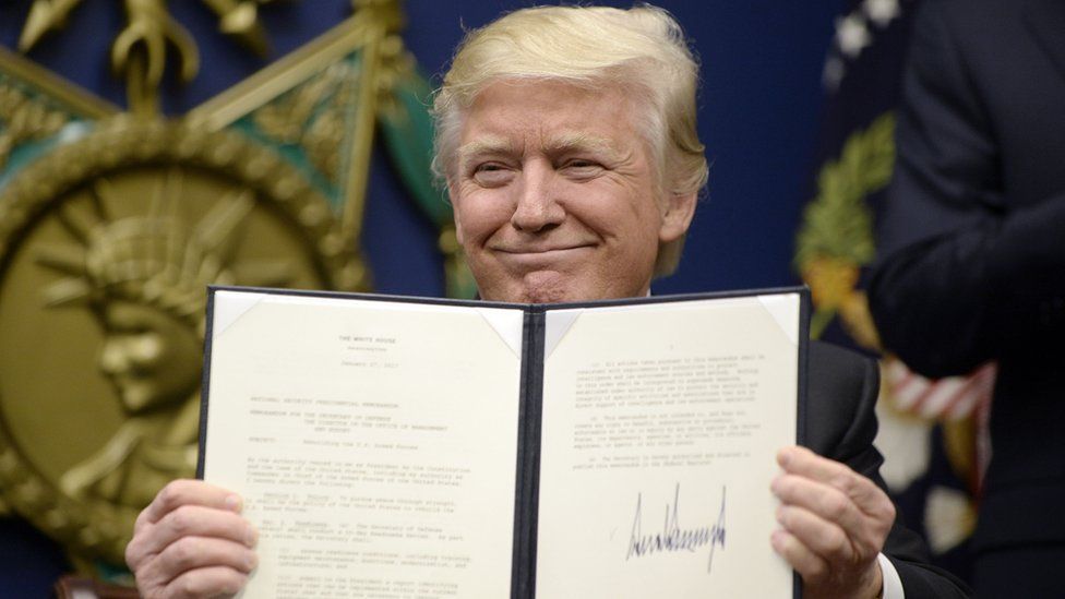 list of executive orders by trump