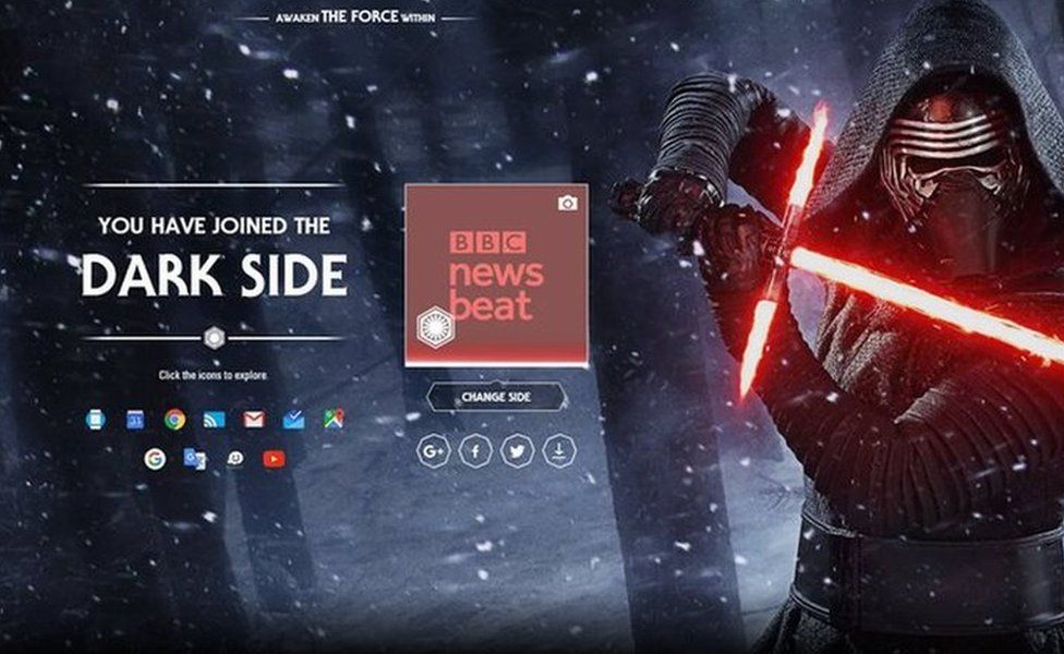 Star Wars theme launched for Google apps with dark and ...