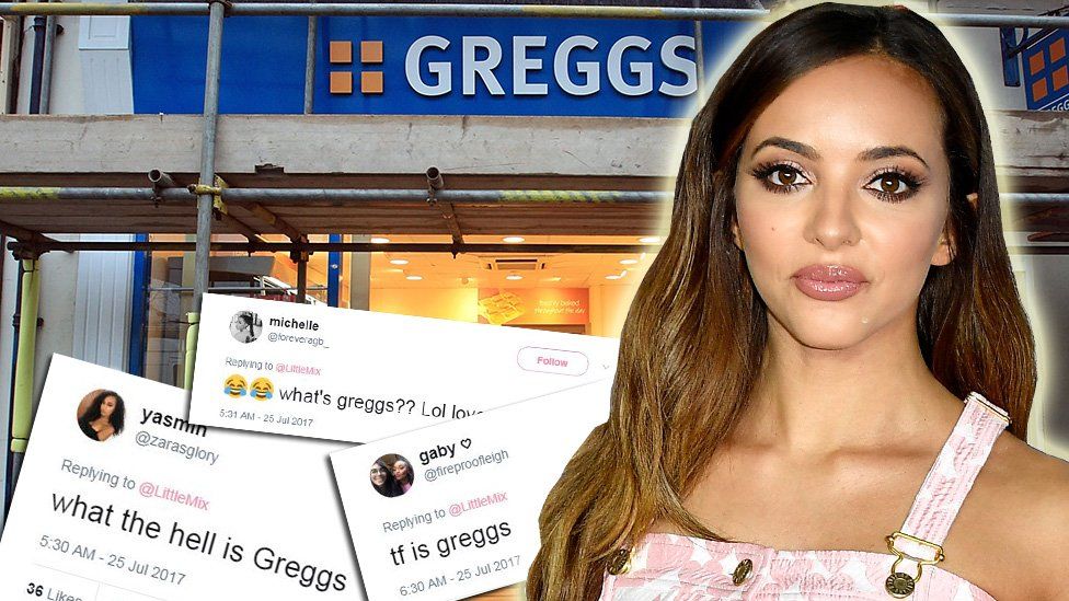 Jade Thirwall and Greggs