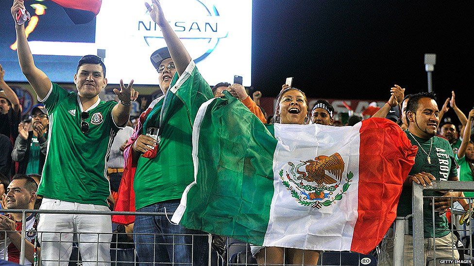 USA v Mexico: The most political football match of 2016? - BBC Newsbeat
