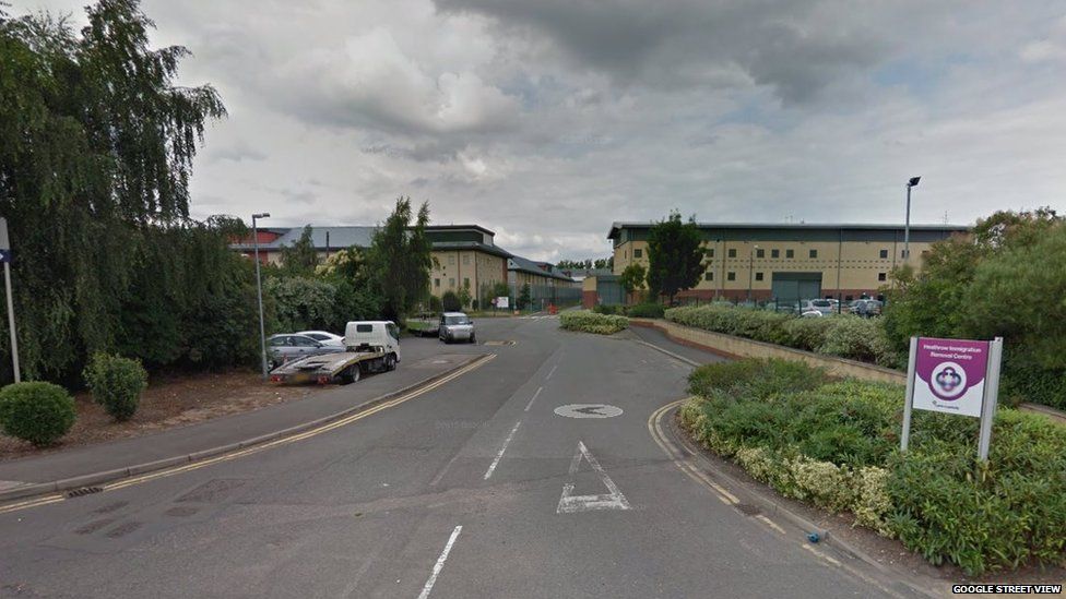 Harmondsworth immigration detention centre