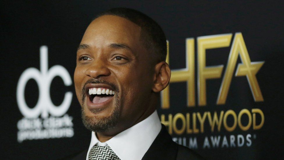 Will Smith earlier this month at the Hollywood Film Awards