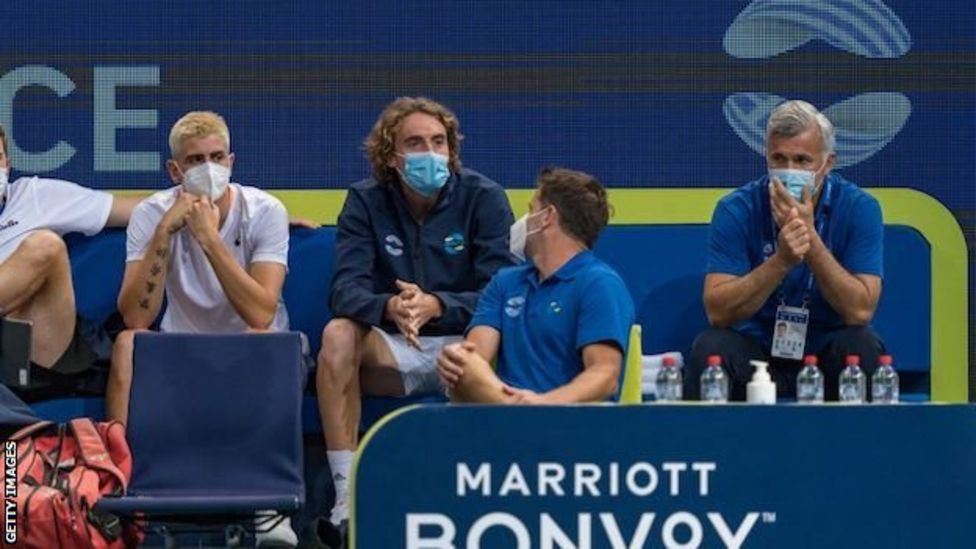 ATP Cup Stefanos Tsitsipas Withdraws From Singles Because Of Elbow