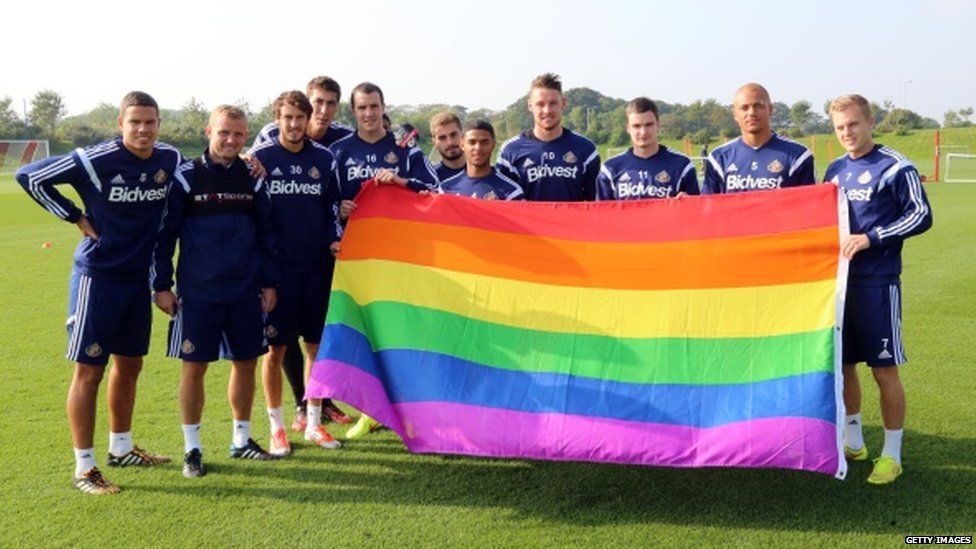 Footballs Lgbt Fans Want More Help From Clubs Bbc Newsbeat