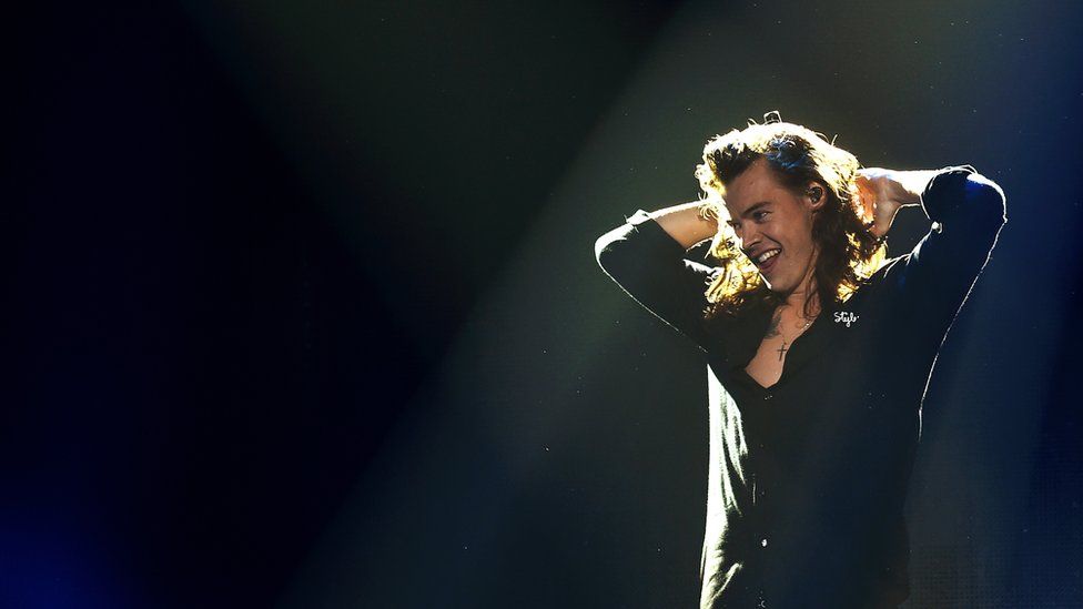 Harry Styles hints solo music could be out in April - BBC News
