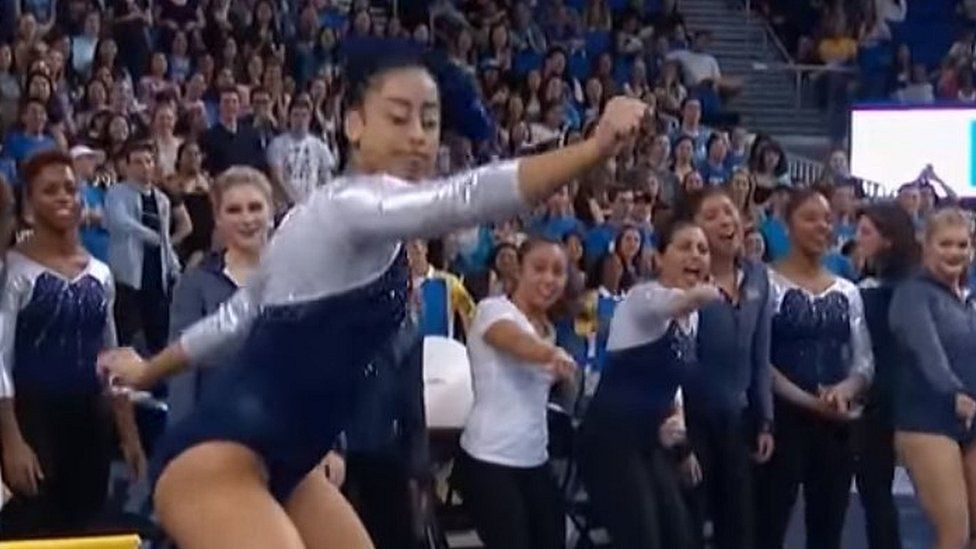 Gymnast Sophina Dejesus S Hip Hop Routine Wows The Internet