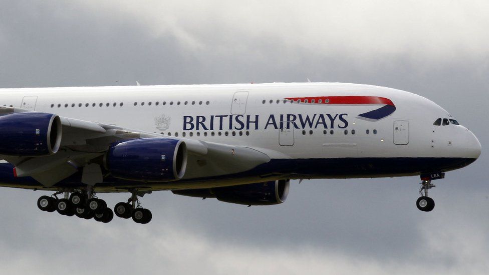 British Airways plane