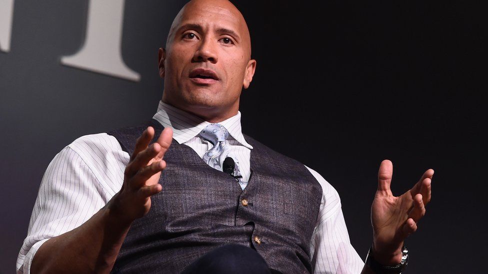 Dwayne Johnson, known as The Rock