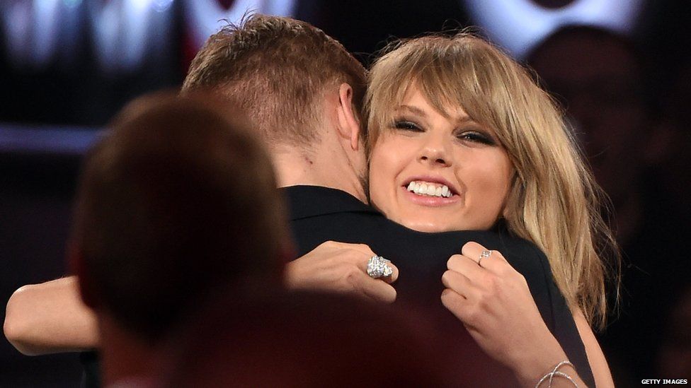 Taylor Swift and Calvin Harris