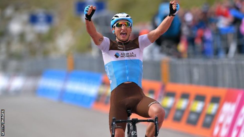 Giro D Italia Nans Peters Wins Stage 17 As Richard Carapaz Extends