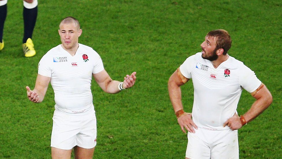 England rugby coach Stuart Lancaster steps down and RFU denies chasing Cheika