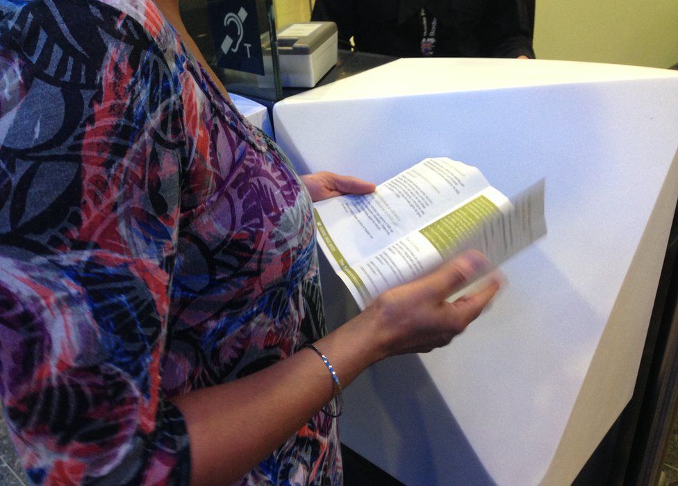 Anti-trafficking leaflet