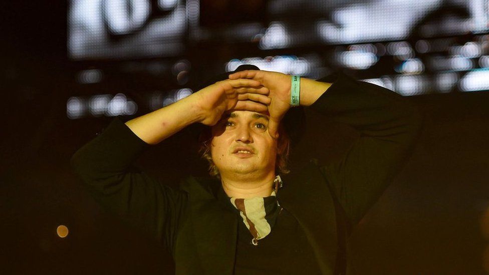 Pete Doherty at Reading Festival