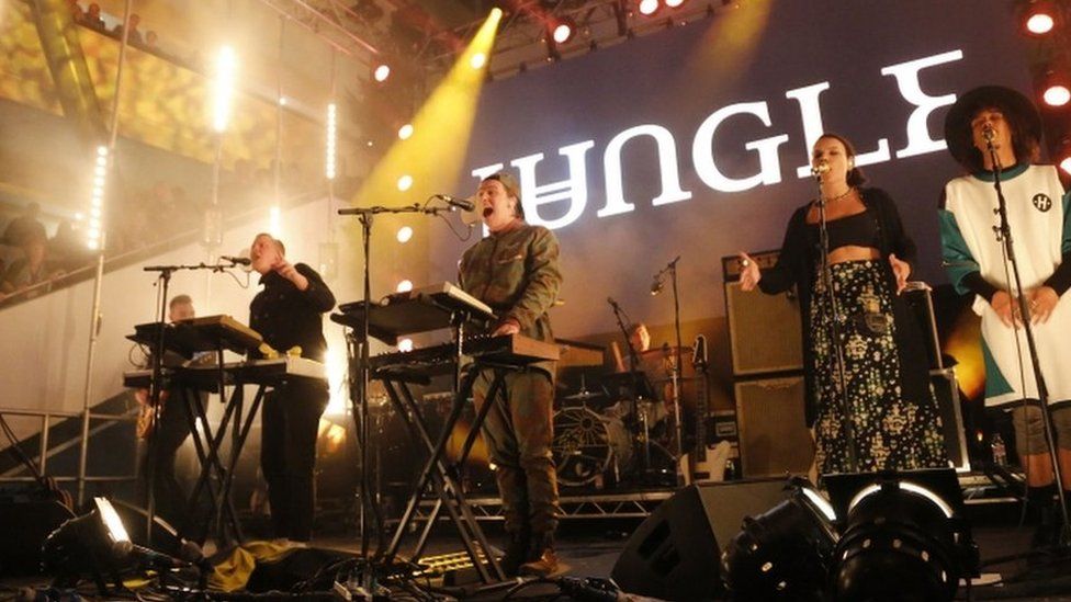 Jungle will make their second album in their bedroom BBC Newsbeat