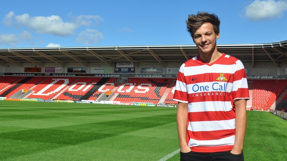 Louis Tomlinson wins Doncaster kit design competition but not everyone