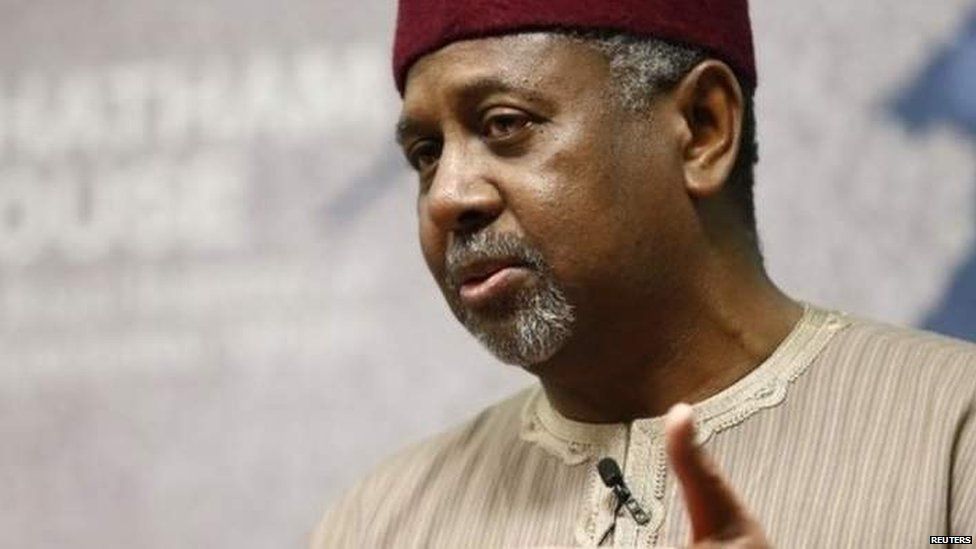 Former Nigeria's national security adviser, Sambo Dasuki