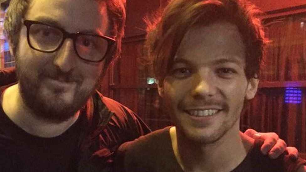 DJ Chris Ranson and Louis Tomlinson