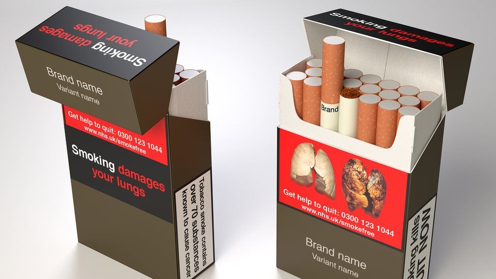 What's going on with cigarette packets as menthol cigarettes are banned