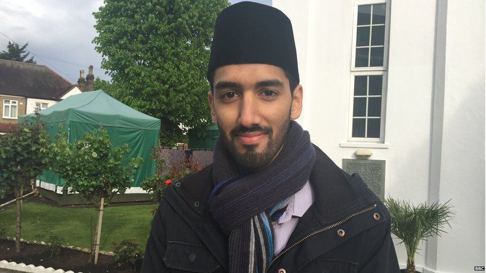 Umar Nasser, 24, a medical student in London
