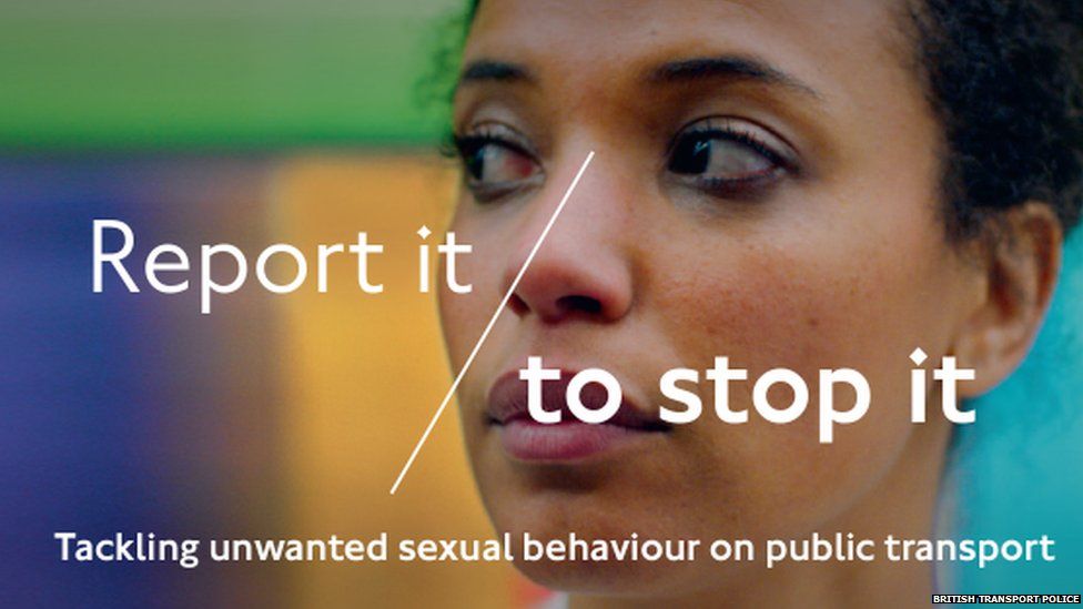 Advert from British Transport Police