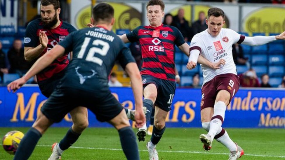 Ross County Hearts Lawrence Shankland Andy Halliday Combine