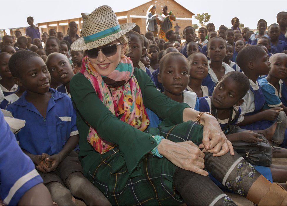 Madonna in Malawi