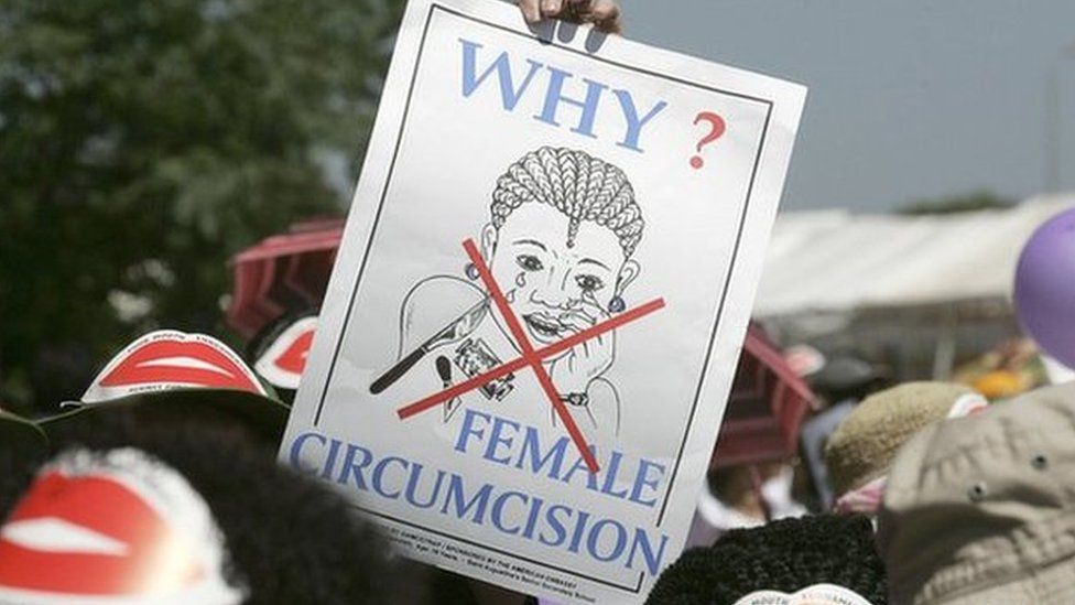 'Why female circumcision?' poster