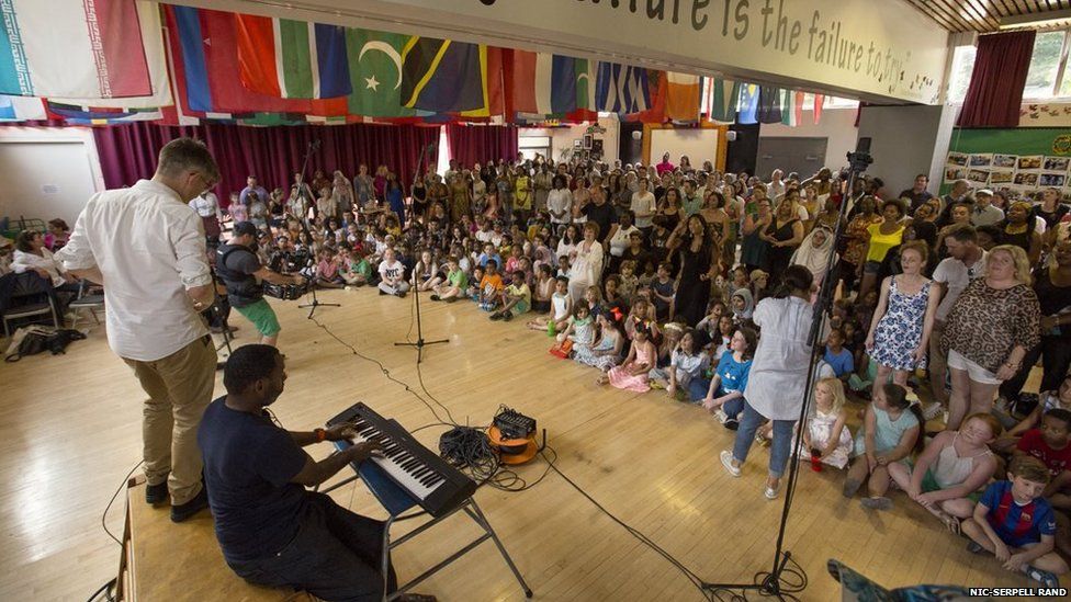 Gareth Malone and the Grenfell Community Choir