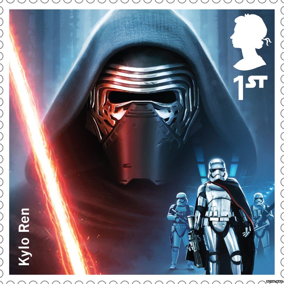 Kylo Ren stamp