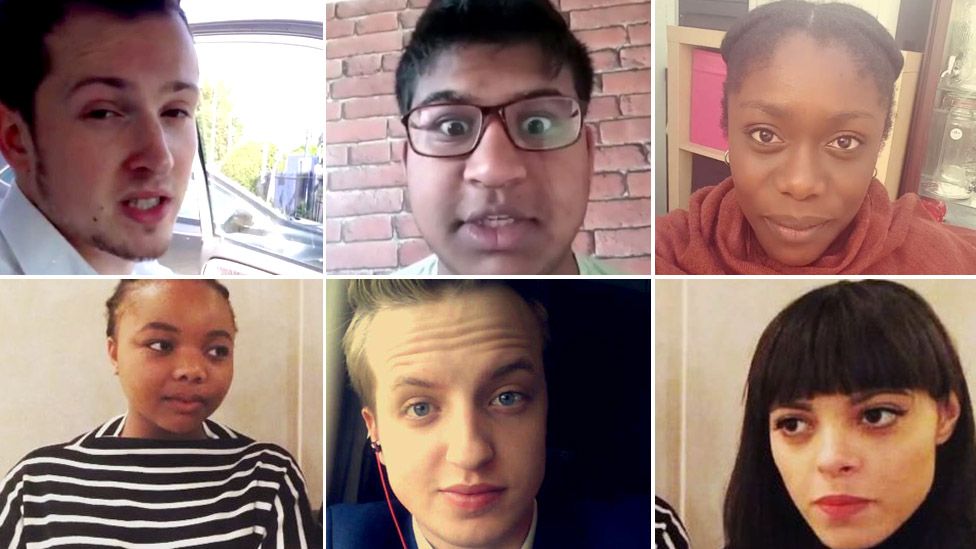 Six young voters record the moment they found out the referendum result
