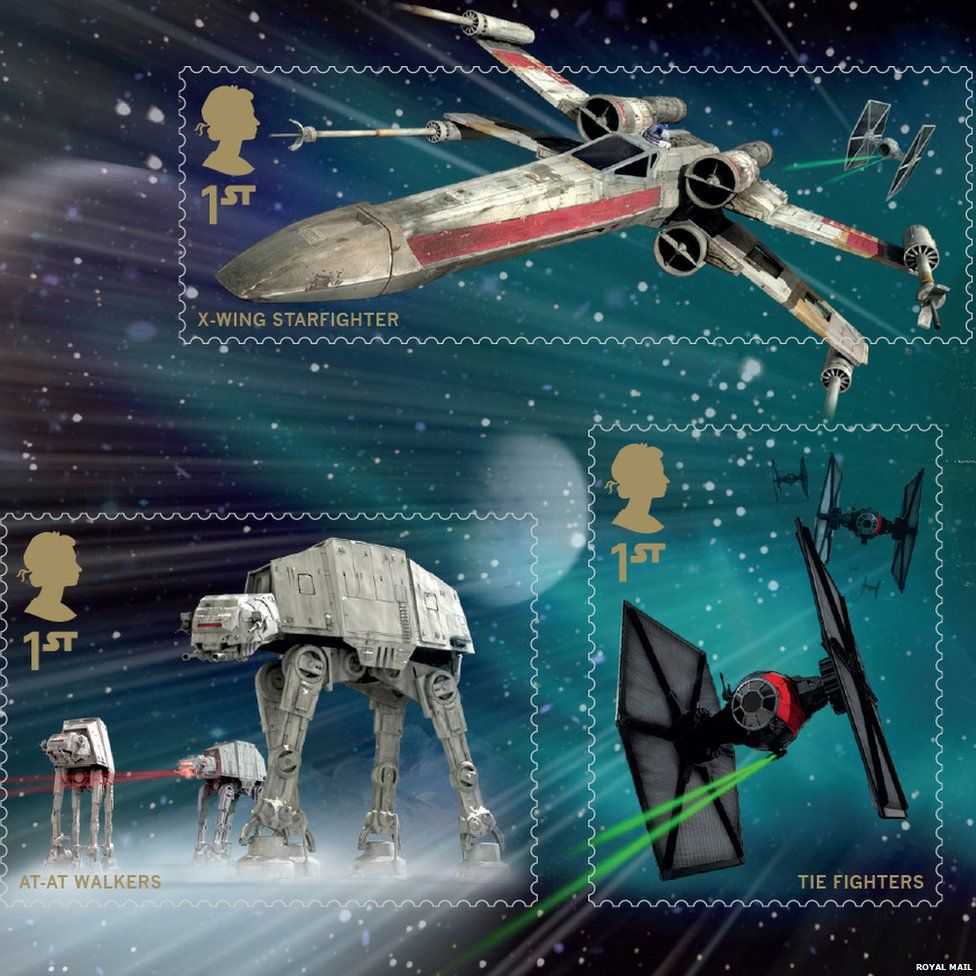 Star Wars stamps