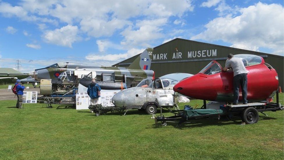 In Pictures Cockpit Fest Held At Newark Air Museum Bbc News