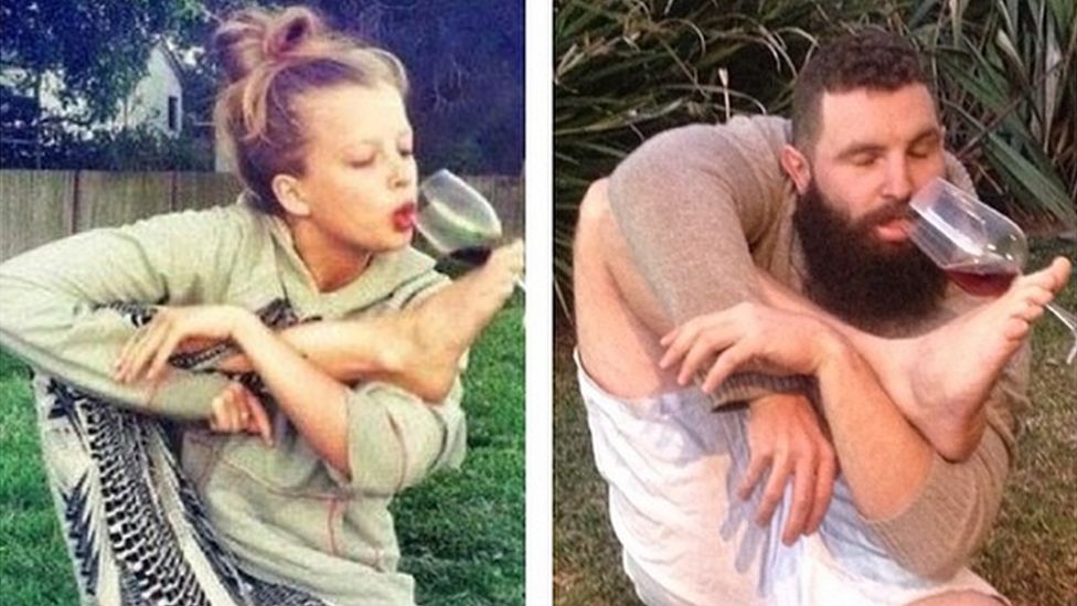 Tindafella copying #redwinefootchallenge