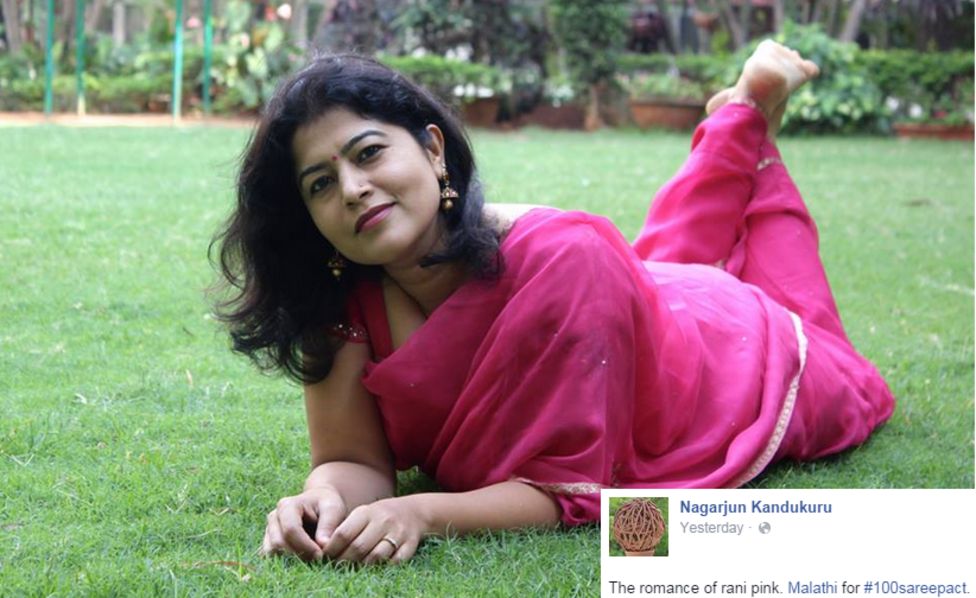 The Indian Women Who Are Pledging To Wear Saris All Year Long Bbc News