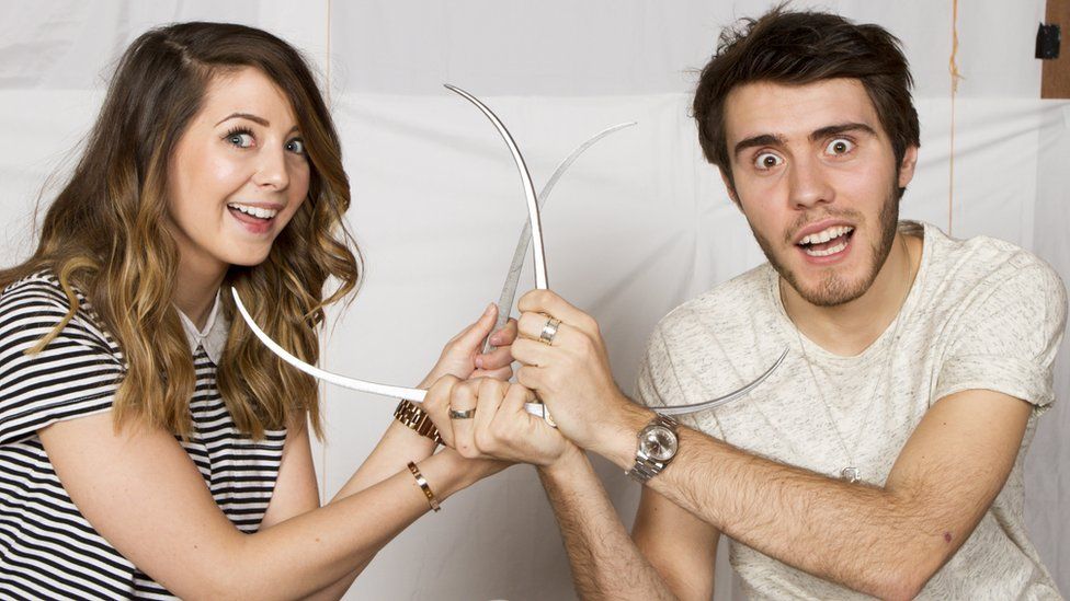 Zoella And Alfie Deyes Getting Waxworks At Madame Tussauds BBC Newsbeat