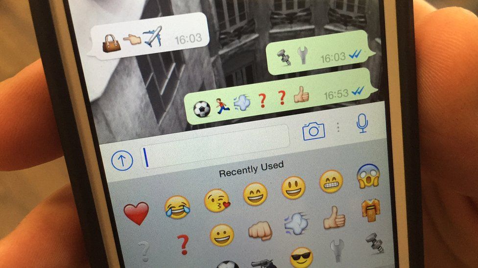 Emojis blamed as words lose out to pictures