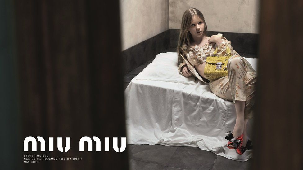 Irresponsible Prada Miu Miu Advert Banned For Sexualising A Model