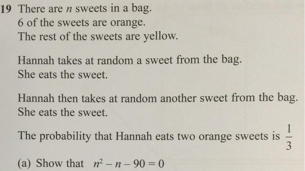 *That* GCSE maths question and the students who tried to answer it 