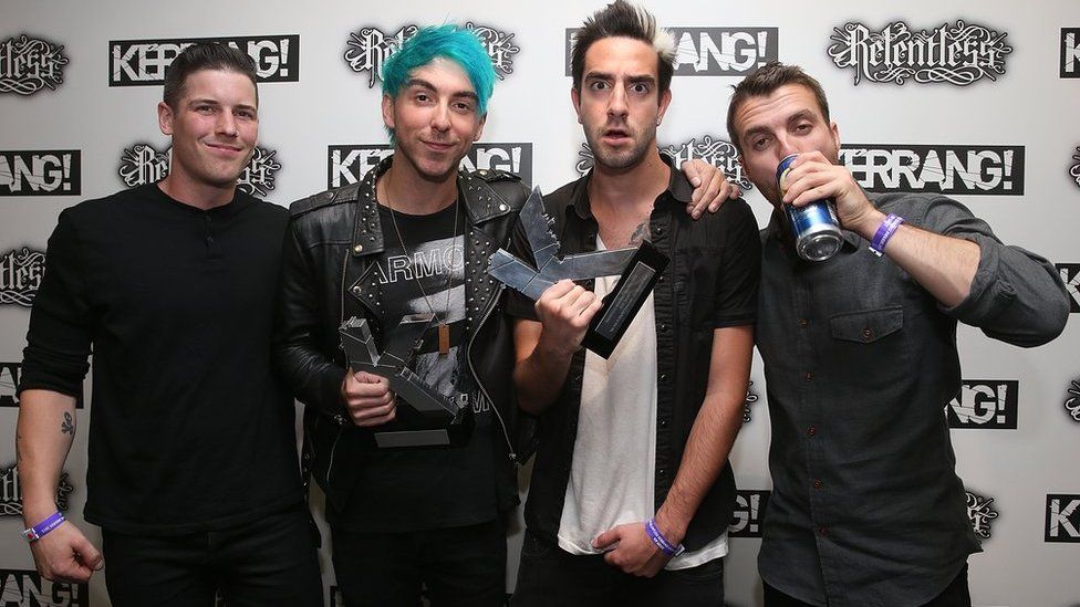 All Time Low win two prizes at this year's Kerrang! rock ...
