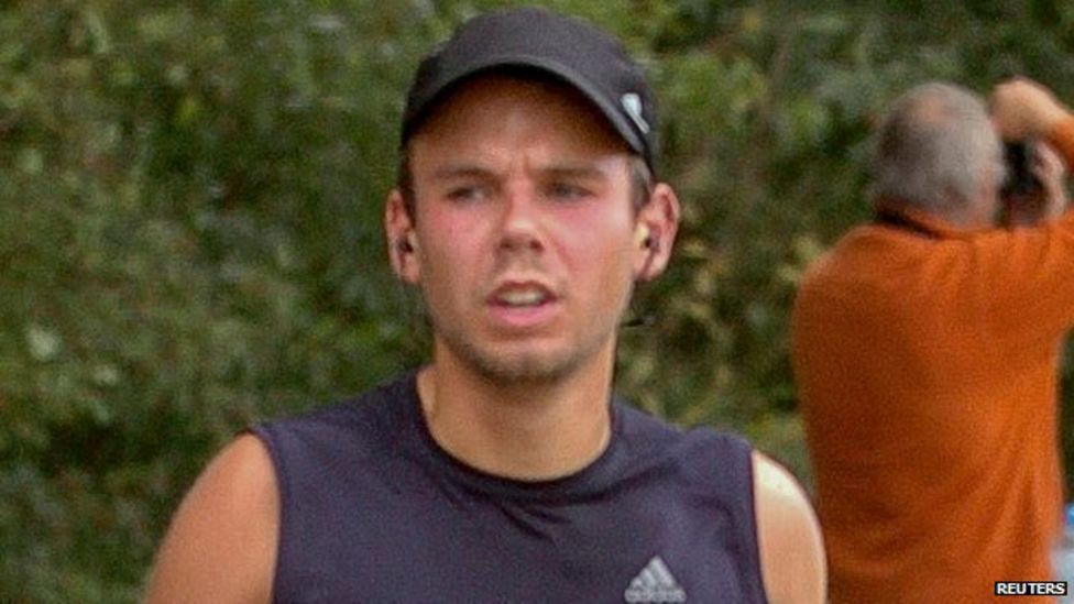 Andreas Lubitz runs the Airportrace half marathon in Hamburg in file image from 13 September 2009